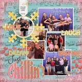 Winter Silhouette Enhanced Photo Clusters