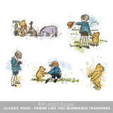 Classic Pooh Friend Like You Blendable Transfers