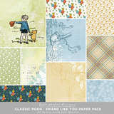 Classic Pooh Friend Like You Paper Pack