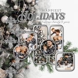 Gilded Silver Ornaments