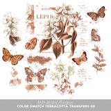 Color Swatch Terracotta Scrapbook Bundle