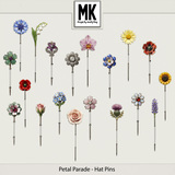 Petal Parade - Hat Pins