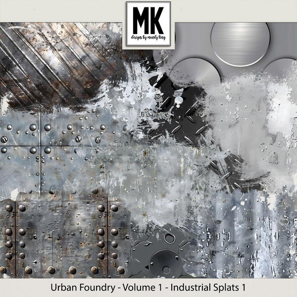 Urban Foundry - Volume 1 - Industrial Splats 1