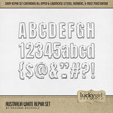 Australia Day Alpha & Word Art Bundle