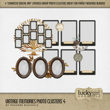 Vintage Memories Photo Clusters Bundle 1