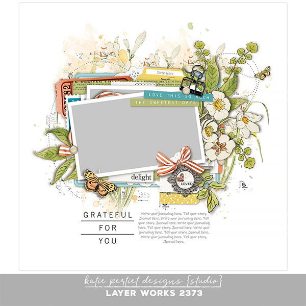 Layer Works 2373 Digital Art - Digital Scrapbooking Kits