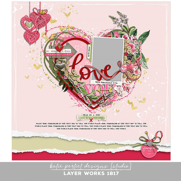 Layer Works 1817 Digital Art - Digital Scrapbooking Kits