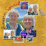 Aussie Spirit Enhanced Photo Clusters