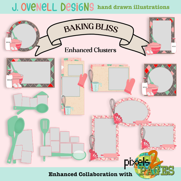 Baking Bliss Enhanced Photo Clusters