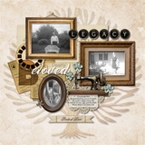 Vintage Memories Photo Clusters Bundle 1