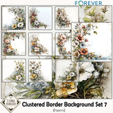 Clustered Border Background Set 7