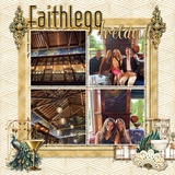 Art Deco Gold & White Papers