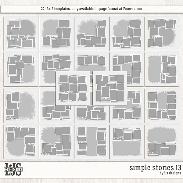Simple Stories 13 Digital Art - Digital Scrapbooking Kits