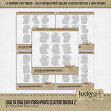 Edge to Edge Easy Mask Photo Clusters Bundle 2