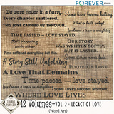 12 Volumes - Vol 2- Legacy of Love Bundle