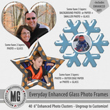 Everyday Enhanced Glass Photo Frames