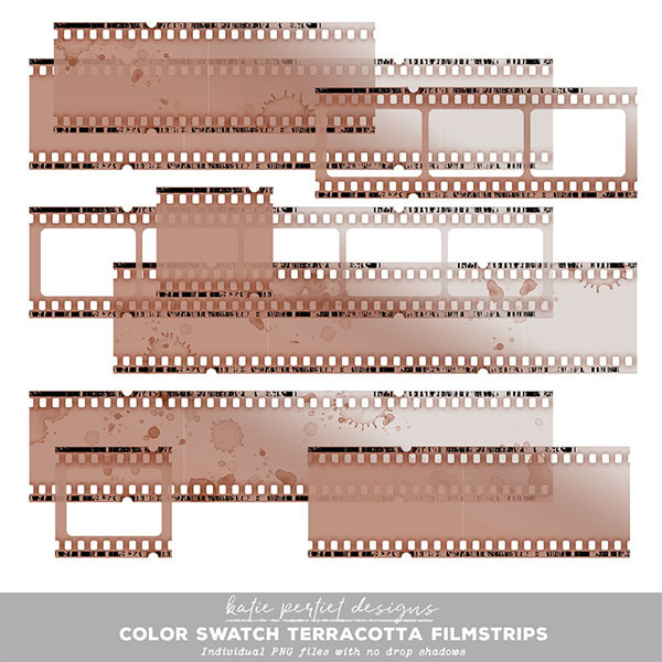 Color Swatch Terracotta Filmstrips