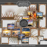 Sunset Sensations Photo Cluster Mania