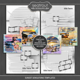 Sunset Sensations Templates