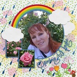 Spring Silhouette Enhanced Photo Clusters