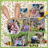 Spring Silhouette Enhanced Photo Clusters