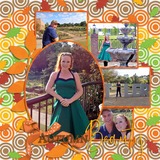 Autumn Silhouette Enhanced Photo Clusters