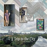 Painted Chevron Papers