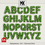 Alphapalooza - Set 1 - Shamrock Shine