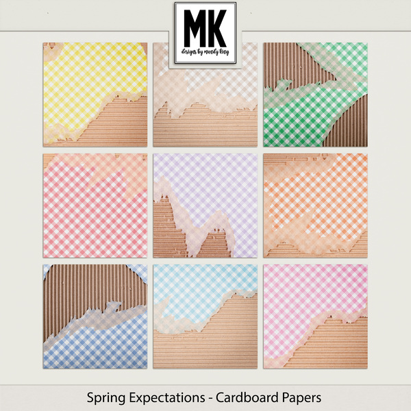 Spring Expectations - Cardboard Papers