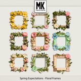 Spring Expectations - Floral Frames