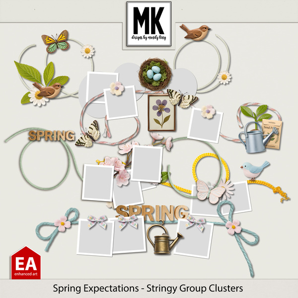 Spring Expectations - Stringy Group Clusters