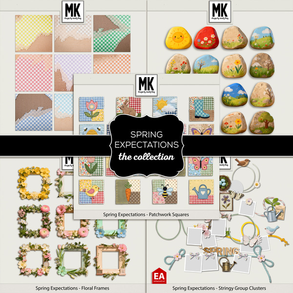 Spring Expectations - The Collection Digital Art - Digital Scrapbooking Kits