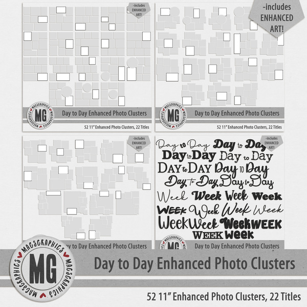 Day to Day Enhanced Photo Clusters