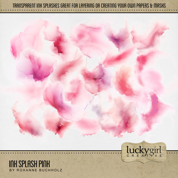 Ink Splash Pink