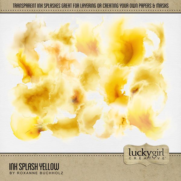 Ink Splash Yellow