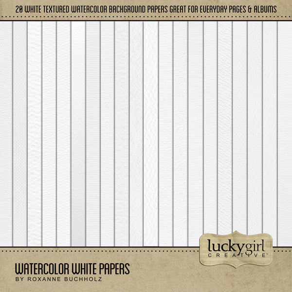 Watercolor White Papers