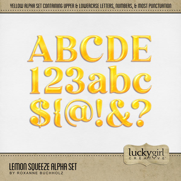 Lemon Squeeze Alpha Set