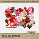 Valentine Sweet Shop Clusters