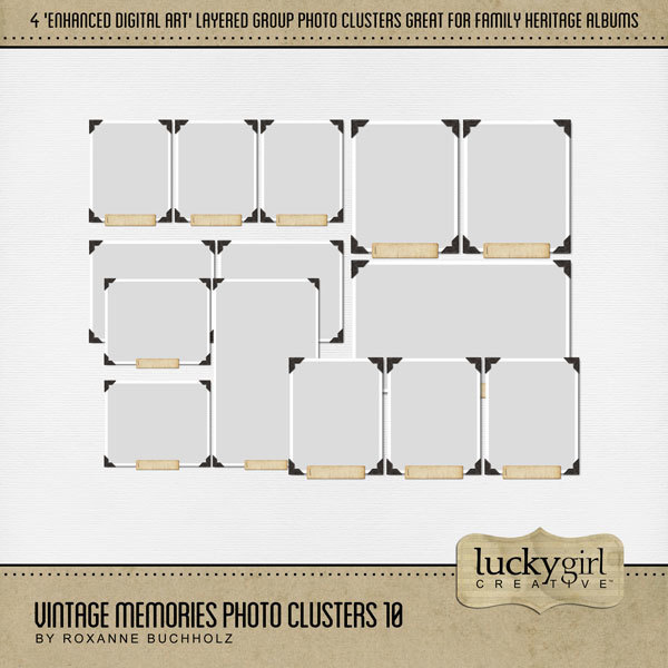 Vintage Memories Photo Clusters 10