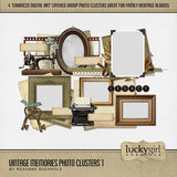 Vintage Memories Photo Clusters 1