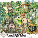 Emerald After the Rain Scrap Kit