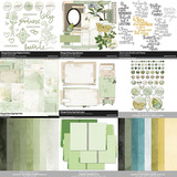 Vintage Artistry Sage Scrapbooking Bundle