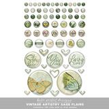 Vintage Artistry Sage Scrapbooking Bundle
