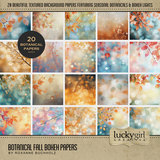 Botanical Bokeh Papers Bundle
