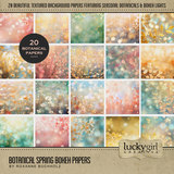 Botanical Bokeh Papers Bundle