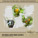 Easy Masks & Artsy Frame Clusters 6 - 10