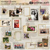 Vintage Charm Cluster Group Mega Pak