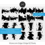 Watercolor Edge 2 Edge EZ Masks