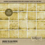 Grunge Yellow Papers