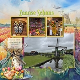 The Netherlands Watercolor Elements